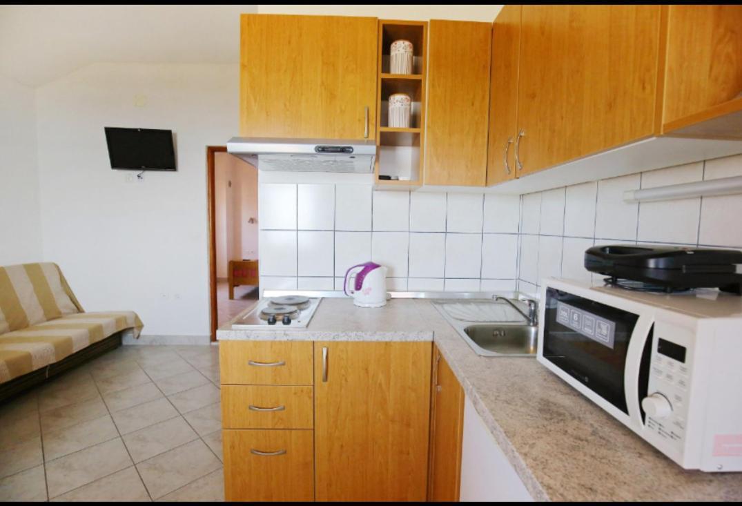 Apartmani Mirjana Tribanj-Kruscica Exteriér fotografie