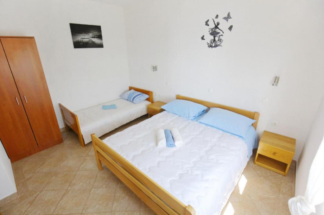 Apartmani Mirjana Tribanj-Kruscica Exteriér fotografie