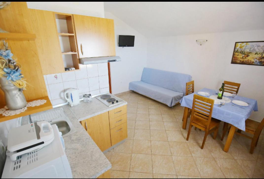Apartmani Mirjana Tribanj-Kruscica Exteriér fotografie