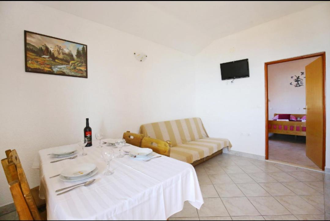 Apartmani Mirjana Tribanj-Kruscica Exteriér fotografie